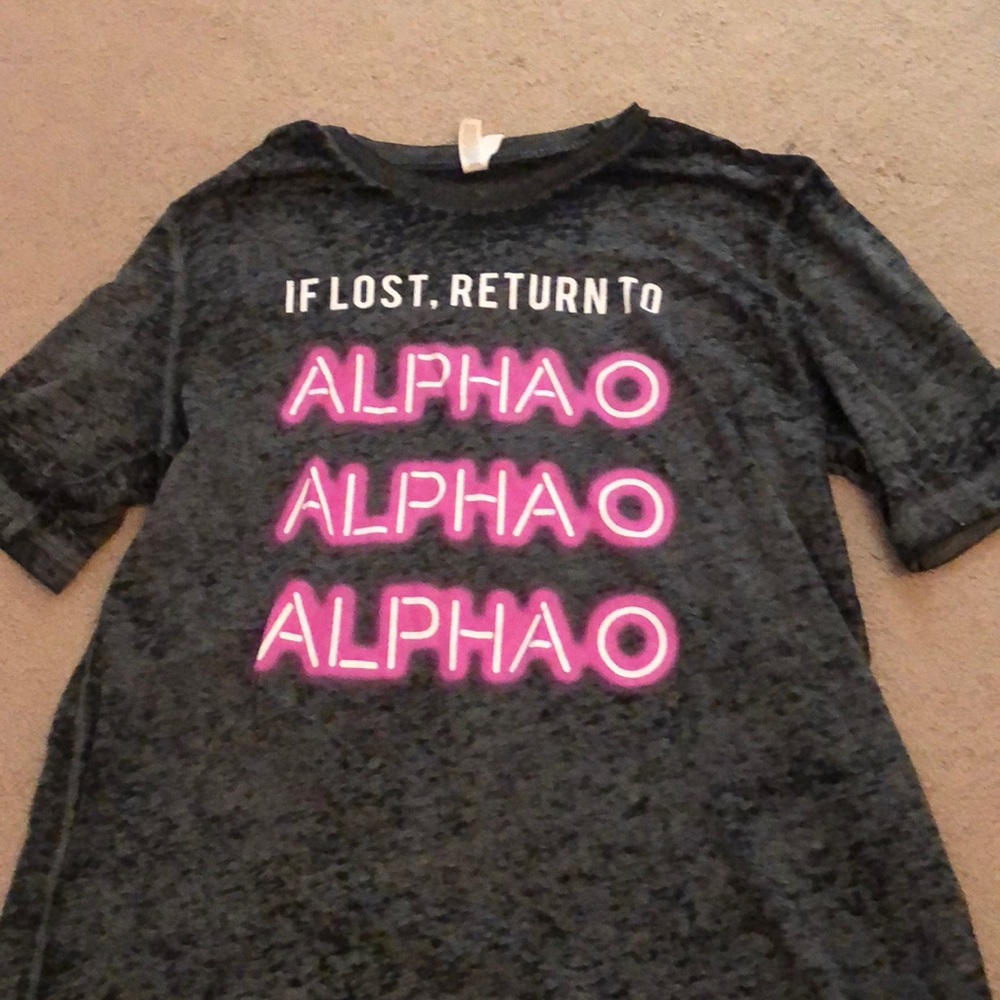 Alpha Omicron Pi t shirt